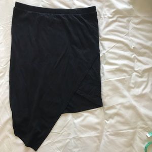 Alternative apparel asymmetrical skirt